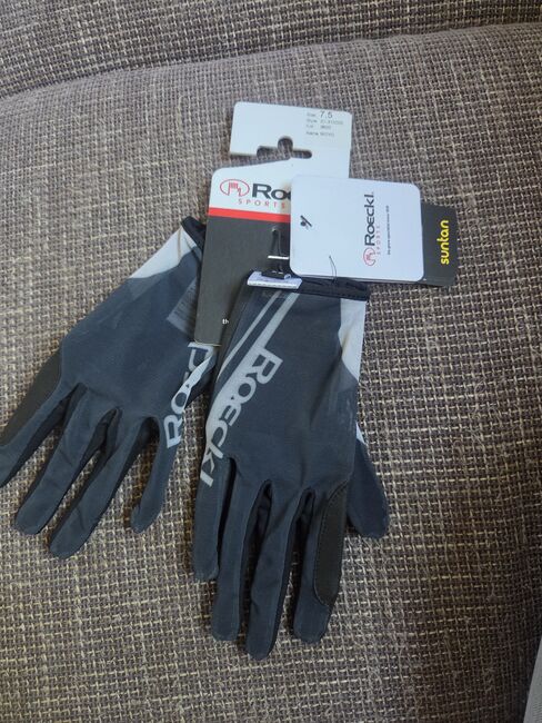 roeckl Sommer reithandschuhe mesh moyo 7,5 neu blau, Roeckl, K. Werner, Riding Gloves, Westerwalsede