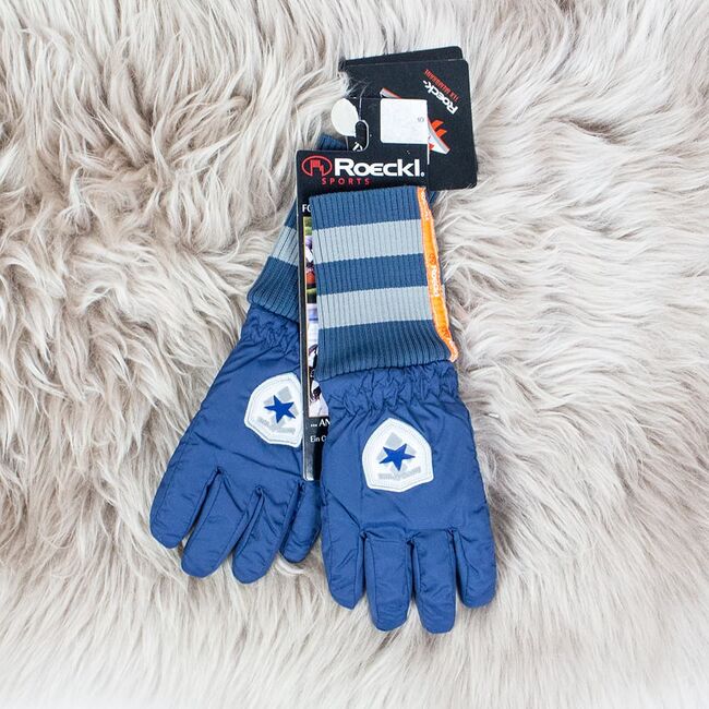 Roeckl Winter-Reithandschuh blau 5, Roeckl Winter-Reithandschuh blau 5, myMILLA (myMILLA | Jonas Schnettler), Riding Gloves, Pulheim