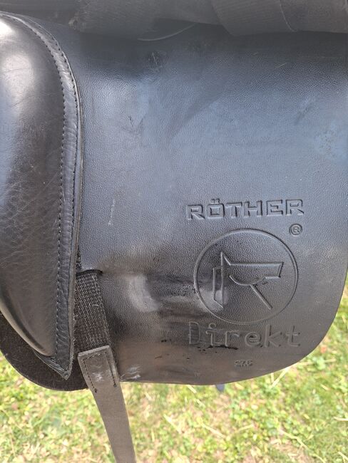 Röther Dressursattel 17,5, Röther  Direkt , Dani C, Dressage Saddle, Ludwigsburg, Image 4