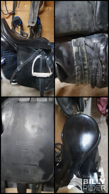 Röther VS Sattel 17,5" 32 er kammer, Röther VS, Amelie, All Purpose Saddle, Nerenstetten, Image 10