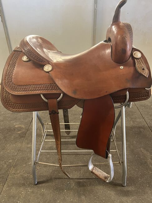 Roo-hide Cutting Saddle, Roo-hide, Corrin, Western Saddle, Redmond , Image 6