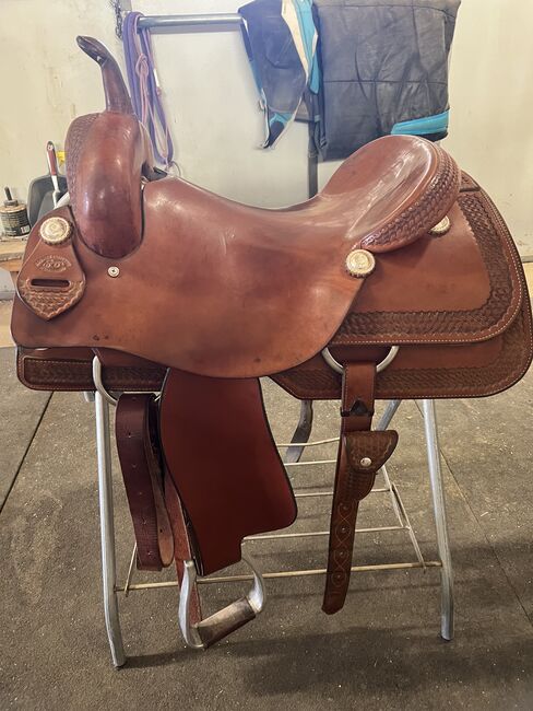 Roo-hide Cutting Saddle, Roo-hide, Corrin, Western Saddle, Redmond , Image 8