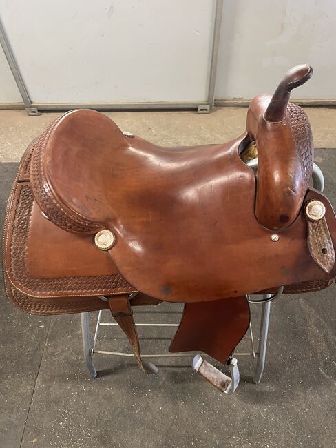 Roo-hide Cutting Saddle, Roo-hide, Corrin, Western Saddle, Redmond 