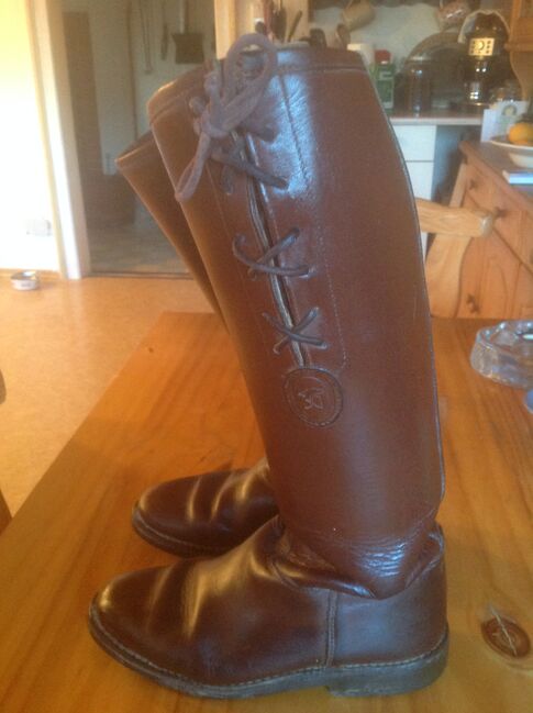 Rotbraune Reitstiefel Gr 38, Sergio Grasso, Stefanie , Riding Boots, Miesbach
