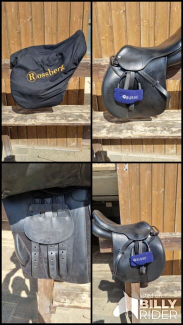 Rossberg Springsattel 18 Zoll, Rossberg, Bianka , Jumping Saddle, Florstadt, Image 10