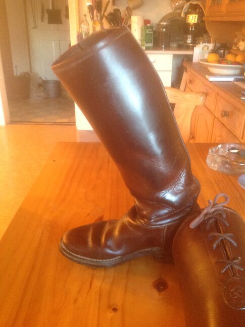 Rotbraune Reitstiefel Gr 38, Sergio Grasso, Stefanie , Reitstiefel, Miesbach, Abbildung 3