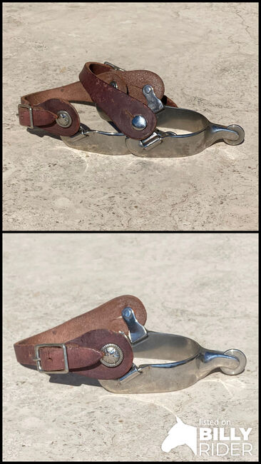 Roy Texan-style spurs., Siobhan Doyle, Sporen & Sporenriemchen, Montecatini val di Cecina, Abbildung 3