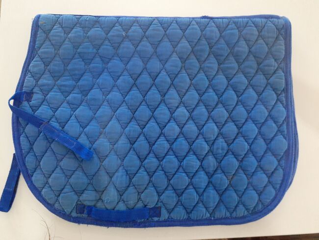 Royal blue second-hand numnah, Zebra, Kara, Dressage Pads, Western Cape