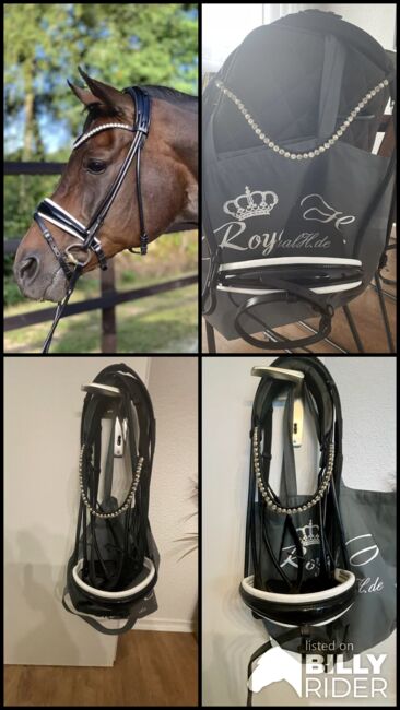 Royal H Trense „Royal Blue 2.0“, Royal H Royal H 2.0, A. v. Keutz, Bridles & Headstalls, Hilden, Image 6