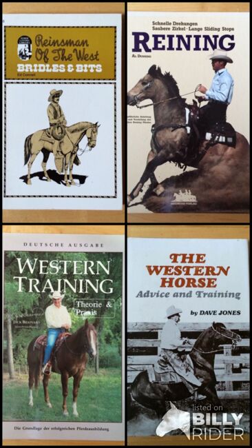 Verschiedene teilweise seltene Bücher über Westernreiten (auch einzeln), Sæta, Książki, Berg, Image 8