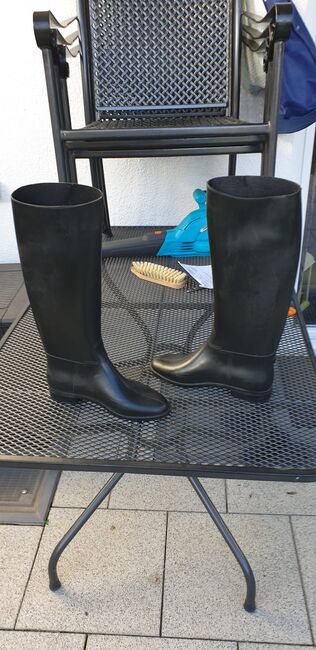 Gummi-Reitstiefel Gr. 41, Hilde, Riding Boots, Germering, Image 4