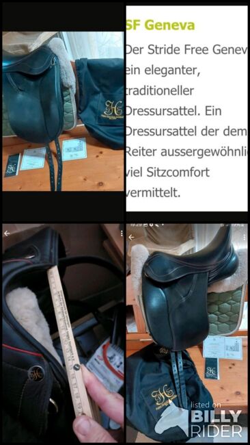 Rückenfreundlicher Dressursattel Peter Horobin Geneva KW 33/34 18 Zoll, Peter Horobin  Geneva SP, Heike S., Dressursattel, Renningen, Abbildung 12