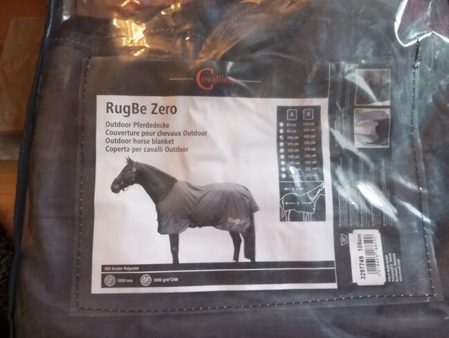 Rugbe. Zero Regendecke 105cm, Rugbe zero, Elke Bolinski , Horse Blankets, Sheets & Coolers, Finne Ot Billroda, Image 3