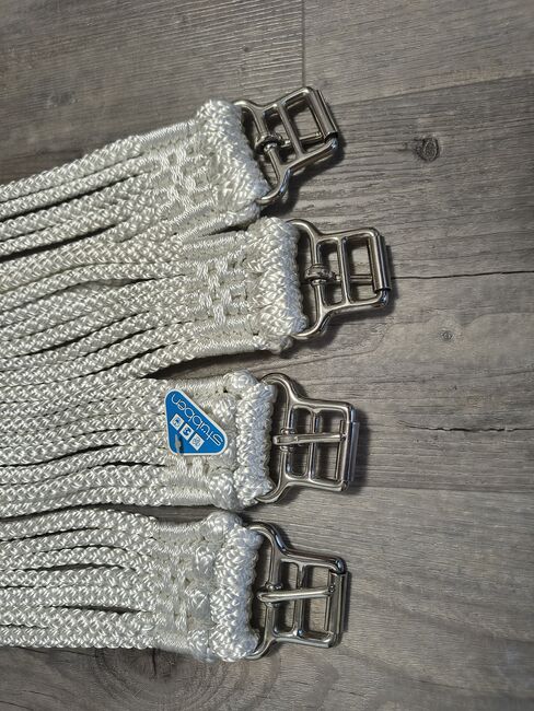 TAUSCH Stübben Kordelgurt weiß neu 135 cm gegen 125 cm, Stübben Kordelgurt, Ute, Girths & Cinches, Zahna-Elster