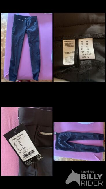 Ridersdeal Reithose dark grey, Riderschoice Silikonvollbesatzreithose Classic Design , Sophie, Breeches & Jodhpurs, Bochum, Image 5