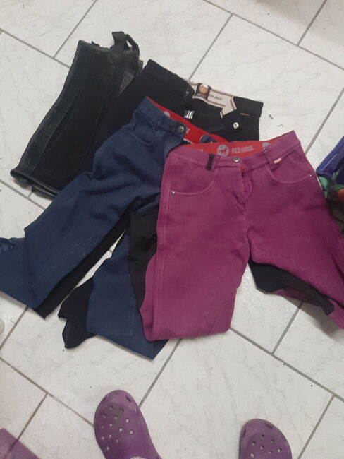 Reitset mit Hosen ,Reitsichergeitsweste ,Stiefel und chaps., Daniela Olthoff , Children's Breeches & Jodhpurs, Hagen