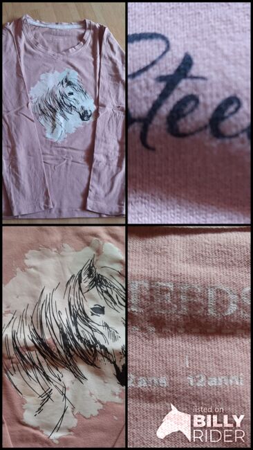 Reitshirt rosa Steeds 152 "Frabwechselshirt", Steeds, Sandra, Children's Shirts & Tops, Weiler, Image 5