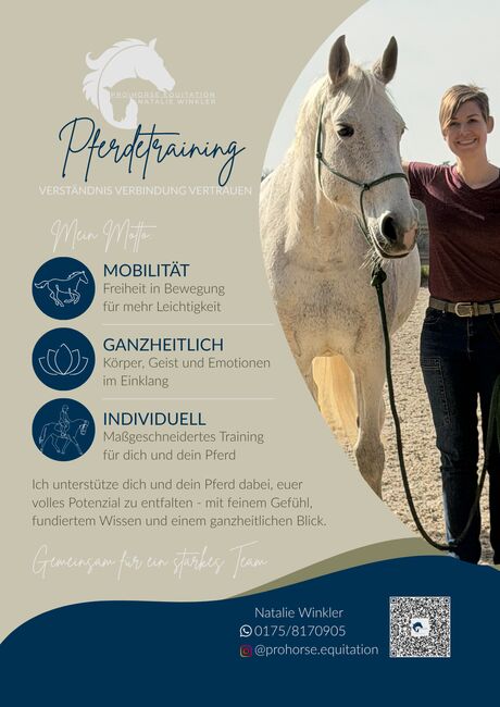 🐴 Rund ums Pferd – mit Herz und Erfahrung 🐴, Natalie Winkler, Reitunterricht, Bensheim