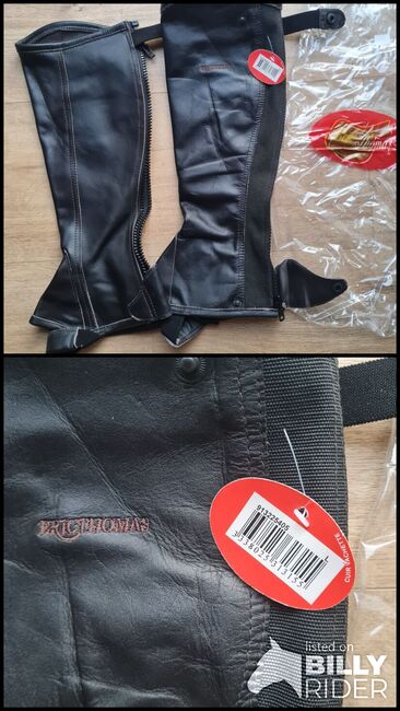 Chaps aus Kuhleder von Eric Thomas, Gr. L, Eric Thomas, Anne, Half Chaps, Mühlhausen, Image 3