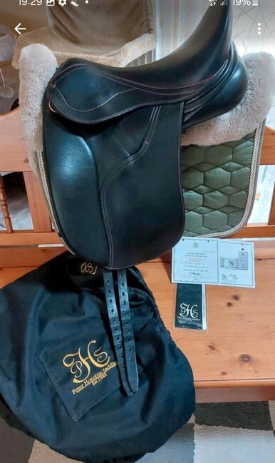 Rückenfreundlicher Dressursattel Peter Horobin Geneva KW 33/34 18 Zoll, Peter Horobin  Geneva SP, Heike S., Dressage Saddle, Renningen, Image 4