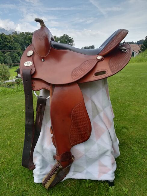 Neuwertiger Westernsattel 1031, Deuber & Partner  1031 , Prisca B. , Western Saddle, Kerns