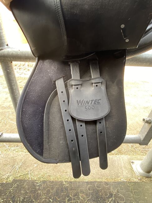 Neuwertig VS Sattel Wintec 500 17.5 Weißes Kopfeisen, Wintec 500, Anastasia, All Purpose Saddle, Berlin, Image 9