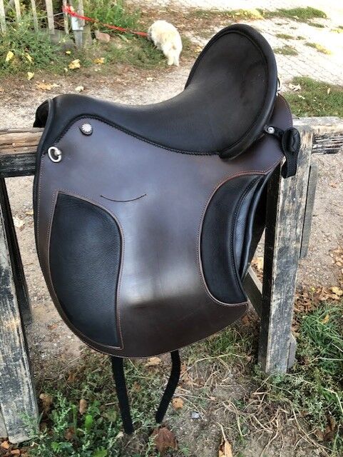 VERKAUFT!   Sattel: Deuber “El Campo Shorty” - S2, Christiane, All Purpose Saddle, Karlsbad