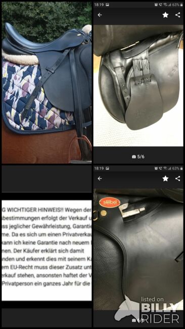 Sõlibel Genf Soft Touch von Busse, Busse Sõlibel Genf Soft Touch , Caroline , All Purpose Saddle, Uelsen , Image 5