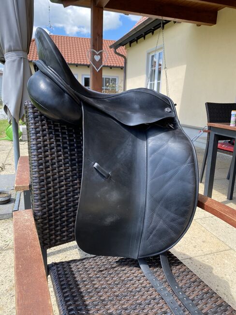 Sattel 17“, Albion Platin, Danni Huber, Dressage Saddle, Berkheim, Image 5