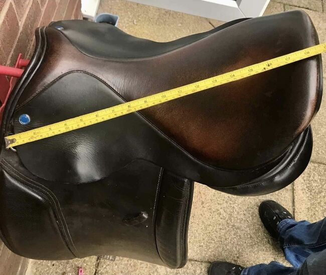 Saddle 18.5", Rich & Son, Karen Petza, All Purpose Saddle, Tottington, Bury