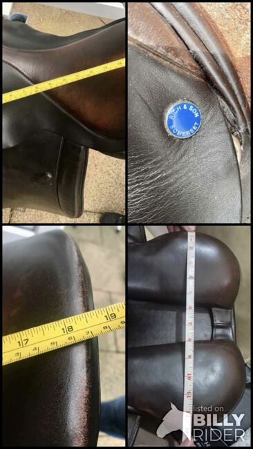 Saddle 18.5", Rich & Son, Karen Petza, Vielseitigkeitssattel (VS), Tottington, Bury, Abbildung 7