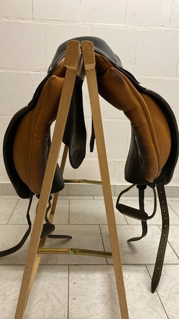 Sattel schwarz cognac 1. Hand 17,5  Stigur Maxhors, Maxhors  Stigur, Elsa, Icelandic Saddle, Neustadt am Rübenberge, Image 3