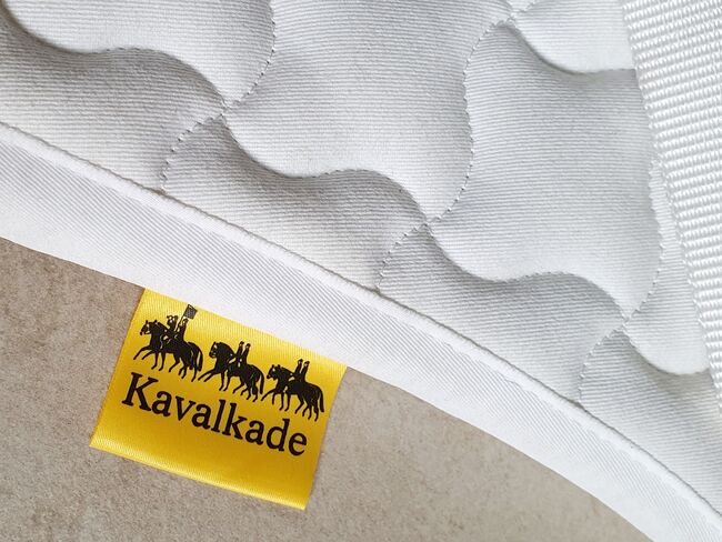 Satteldecke Dressur neuwertig von Kavalkade in Weiß, Kavalkade, Vera S, Dressage Pads, Offenhausen, Image 5