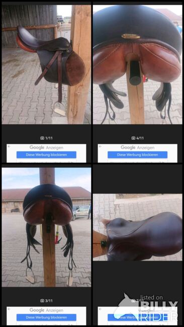 Sattel Braun/Cognac, LU, All Purpose Saddle, Buchloe, Image 12