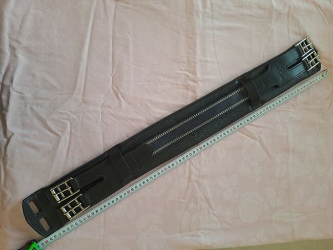 Sattelgurt echt Leder Kurzgurt 80cm, Sattlerei Frank Baines GB Kurzgurt, Chris, Girths & Cinches, Knittlingen