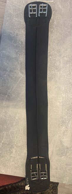 Sattelgurt mit elastischen Schnallen 80 cm, Krissi , Girths & Cinches, Wilkau-Haßlau