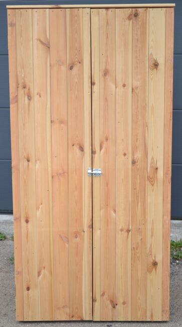 Sattelschrank Stallspind Massivholz 120 x 75 x 200 cm NEU, Der Holzbock (Der Holzbock), Tack Locker, Sontheim