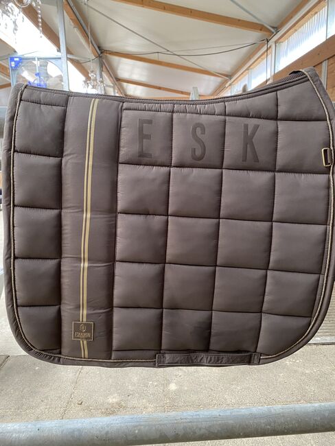 Schabracke Big Square Glitter mit bandagen(Heritage 21/22) in plaza taupe, Eskadron , Sk, Dressage Pads, Landshut , Image 5