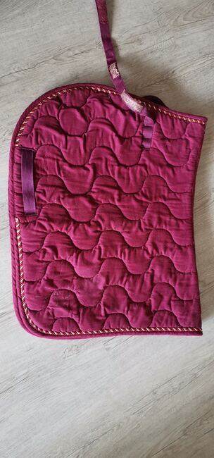 Schabracke bordeaux rot VS, Ramona , Dressage Pads, Rinteln , Image 3