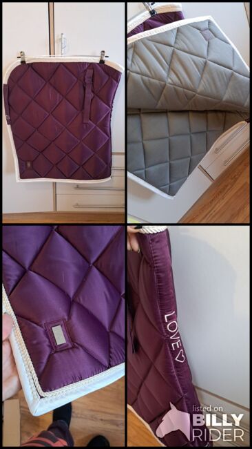 Schabracke DR RidersChioce, Aubergine, Riderschioce Pearl edition, Katrin, Dressage Pads, Ohrsleben , Image 5