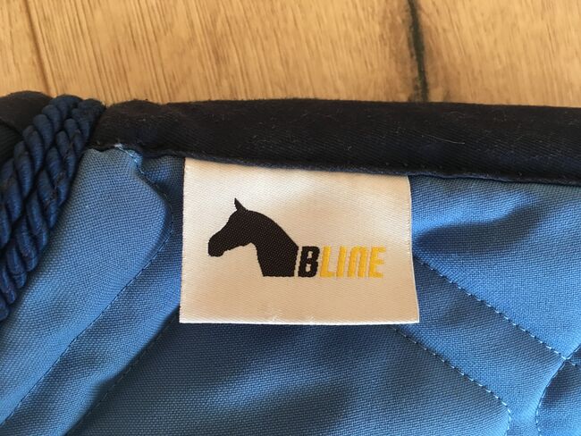 Schabracke Dressur WB neuwertig blau, BLINE, Jana, Dressage Pads, Flensburg, Image 3