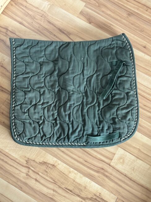 Schabracke grün, Angelina  Stunz , Dressage Pads, Bodenfelde, Image 2