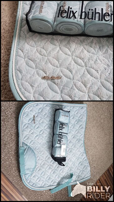 Schabracke inkl. Bandagen, Felix Bühler Lace kollektion, V.L, Dressage Pads, Feuchtwangen, Image 3