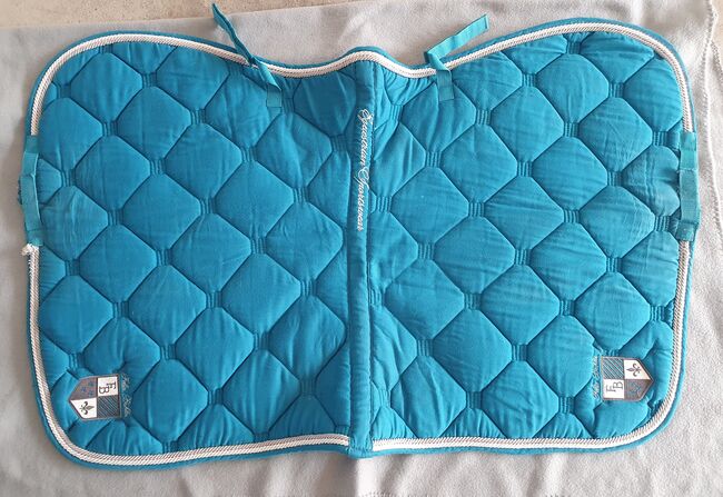 Schabracke inkl Fliegenhaube und Bandagen und Gamaschen ürkis, Eilin , Dressage Pads, Erolzheim, Image 3