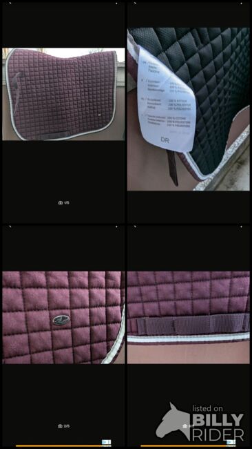 Schabracke Lila, Showmaster, Beatrice , Dressage Pads, Basel , Image 5