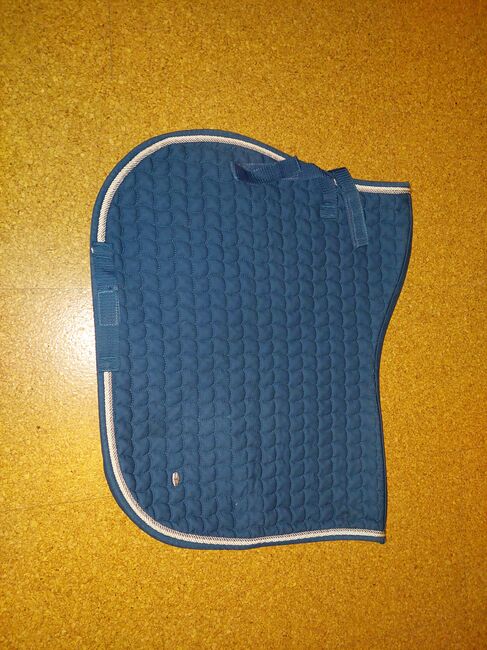 Schabracke Showmaster in Blau, Showmaster Basic Deluxe, Julia, Dressage Pads, Mengkofen