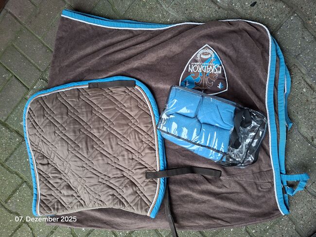 Schabracke/Abschwitzdecke Set, Eskadron, D.Th., Horse Blankets, Sheets & Coolers, Werne