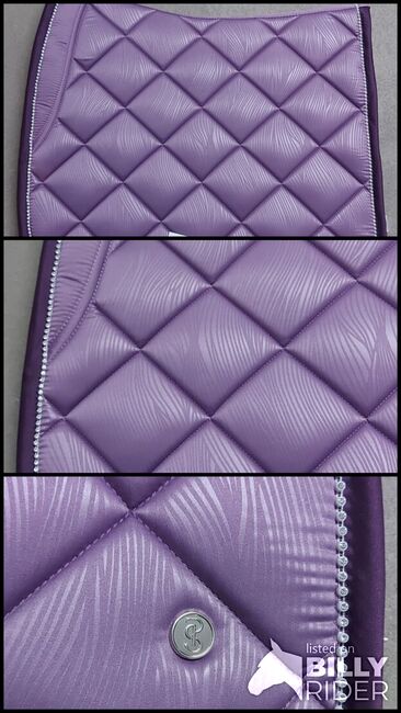 Schabracke Wave Dressur PS of Schweden DL WB NEU purple grape, PS of Sweden Wave, BlackDiamond, Dressage Pads, Rheda-Wiedenbrück, Image 4