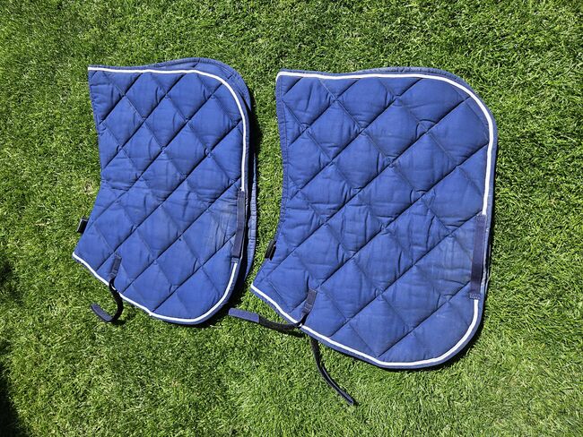 Schabracken Blau 2 Stück, Lanz Anliker, Marlene, Dressage Pads, Erlen