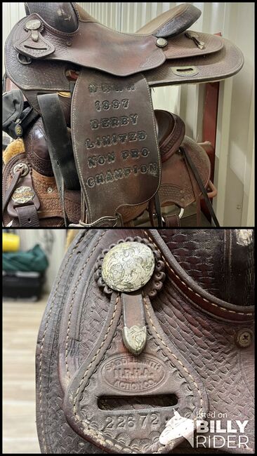 Saddle Smith Reining saddle, Saddle Smith, Alannah Harkins , Western Saddle, Prosper , Image 3